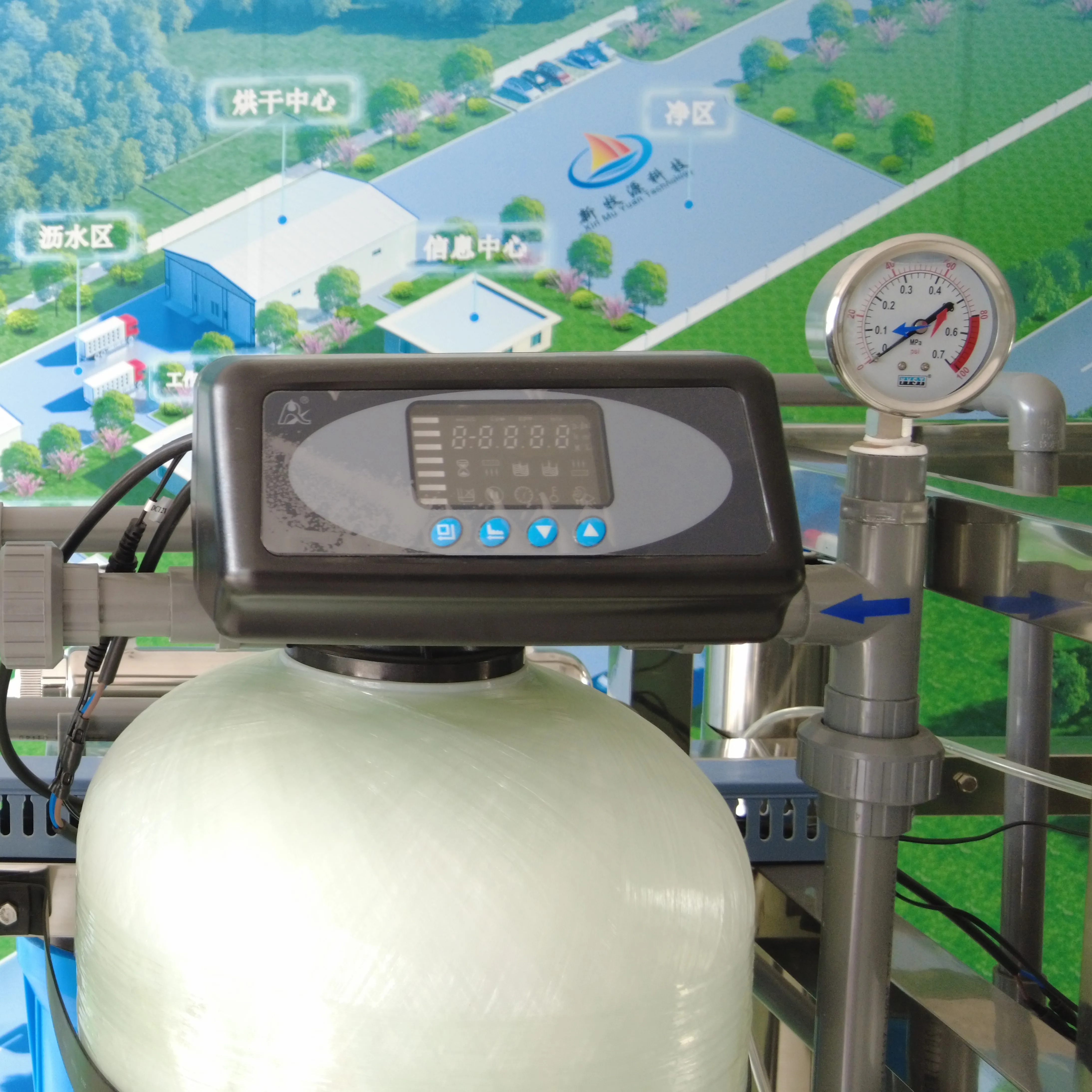 GreenWorld Low Price Pure Drinking Water Reverse Osmosis System Ro Purification Water Treatment Plant