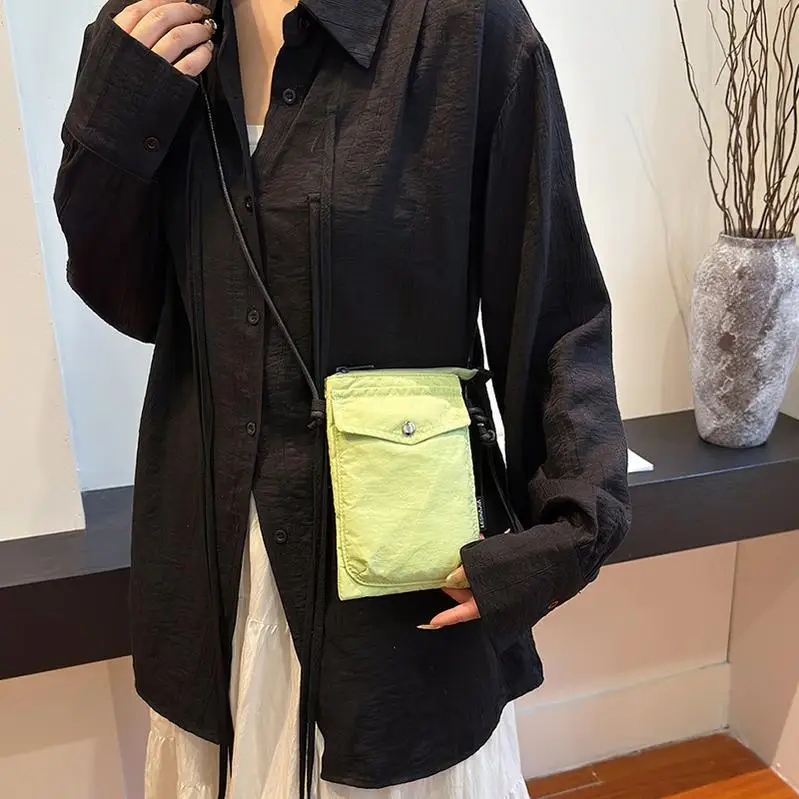 Dichos Reusable Shopping Bag For Women Jute Small Business Crossbody Mobile Phone Bags High Quality Shirt Shanghai Shopping Bag