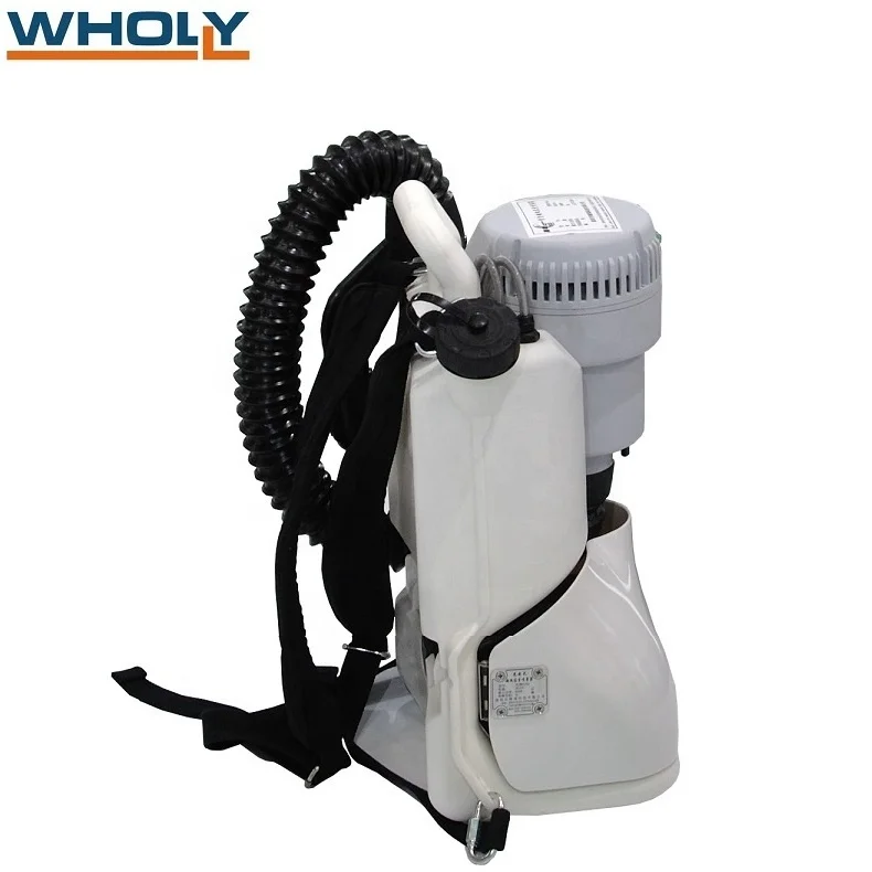 Pioneer model Knapsack cordless rechargeable ULV cold fogger backpack sterilizer sprayer
