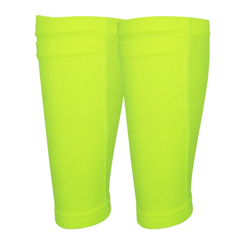 Custom Soccer Shin Guard Sock Football Compression Calf Leg Sleeves with Pockets