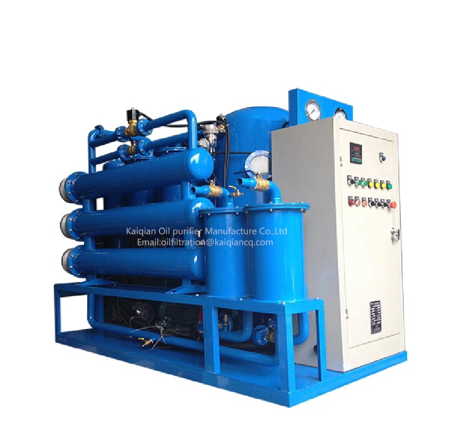 Hydraulic Oil Filtration Purification Cleaning Equipment Lubricants Oil Recycling Plant
