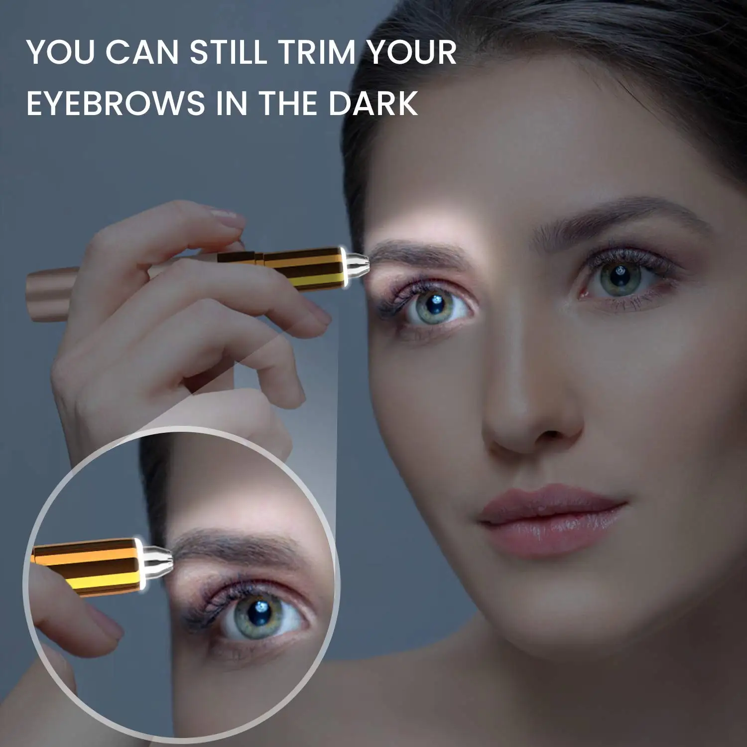 Машинка для удаления волос бровей/мини-триммер для бровей, электрический триммер для бровей