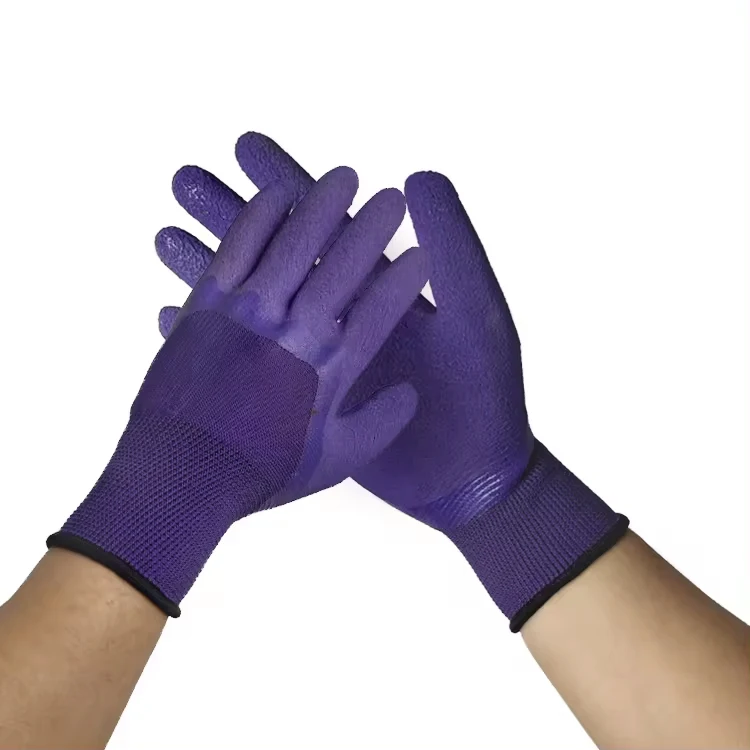 Chinese Supplier heat resistant gardening thorn proof latex hand rubber general purpose gloves safety gloves for work