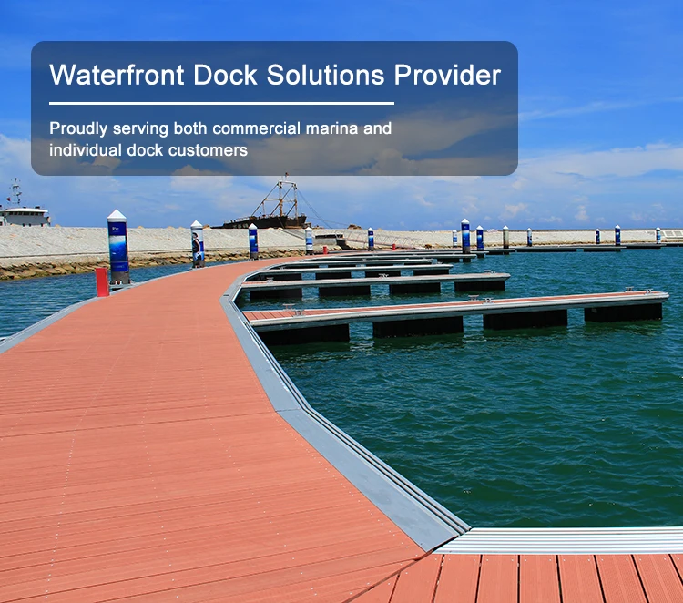 Waterfront Aluminum Dock System China Manufacturer Marine Boat Dock Aluminum Well Designed