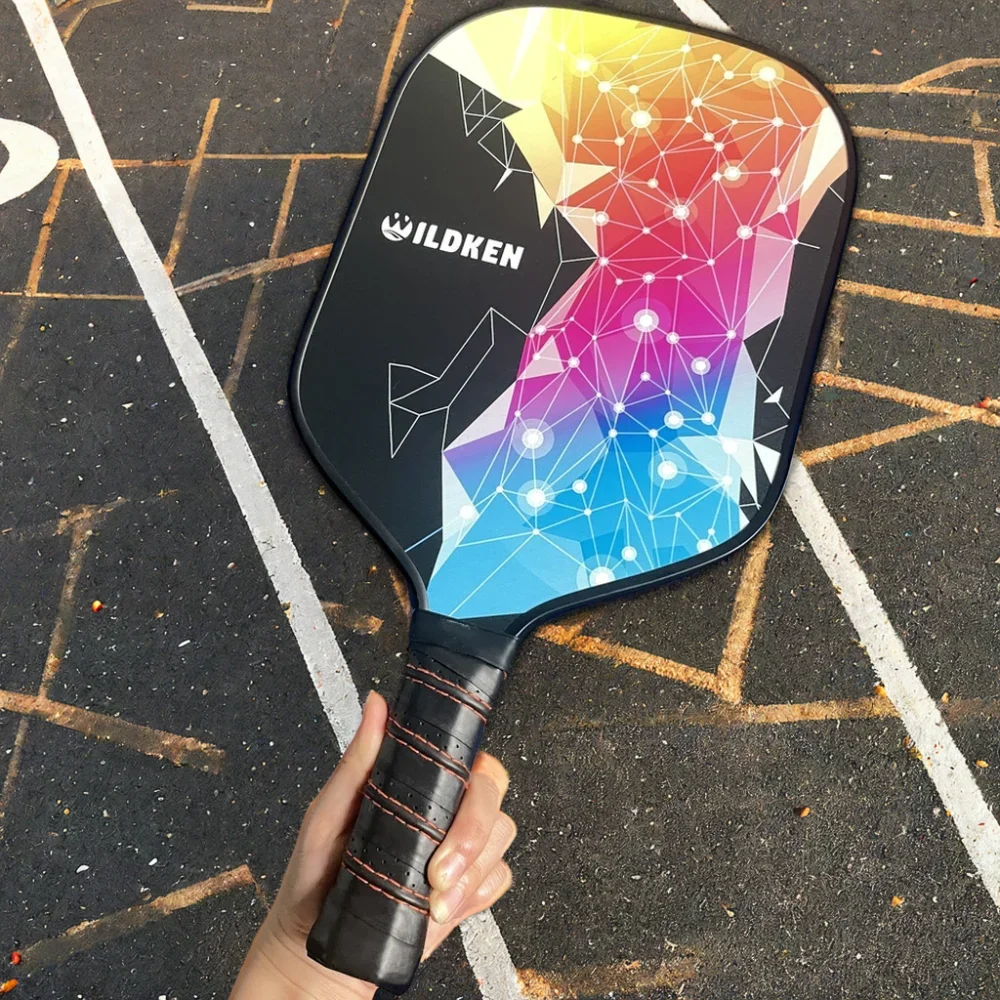 Fiberglass Pickleball paddle set 2paddle 4 Balls 1 bag 10mmPP honeycomb core Pickleball paddle set at low price