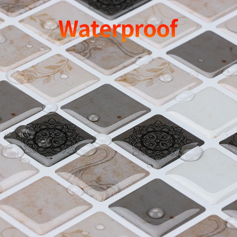 3D Wall Self Adhesive Sticker for Home Decoration Wall Coverings Mosaic Wall Sticker