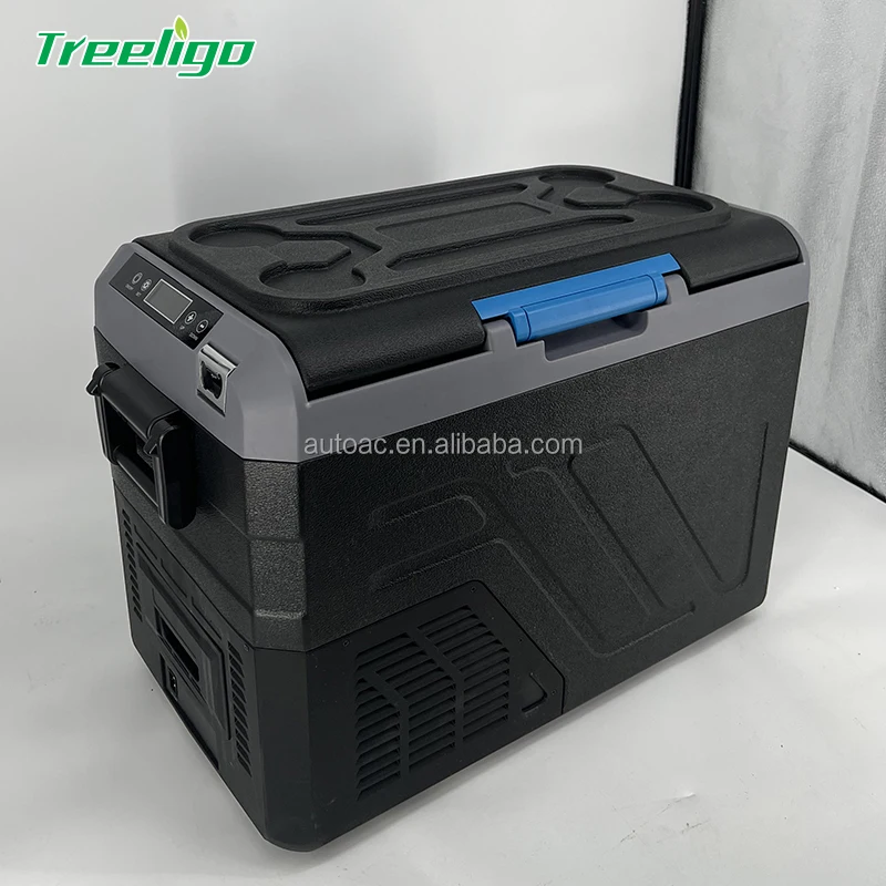 Portable Battery Car Refrigerator cold drink mini fridge Compressor 12v For Camping/outdoor/Rechar Car Refrigerators 40L