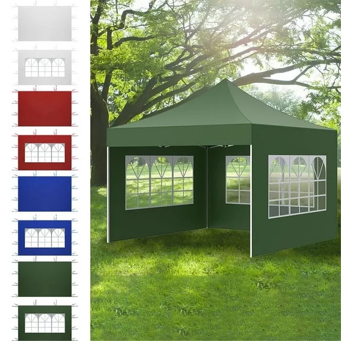 Heavy Duty 10x10 10x20 20x20 Folding Pop Up Outdoor Waterproof Event Promotion customized trade show With Mesh Canopy Tent