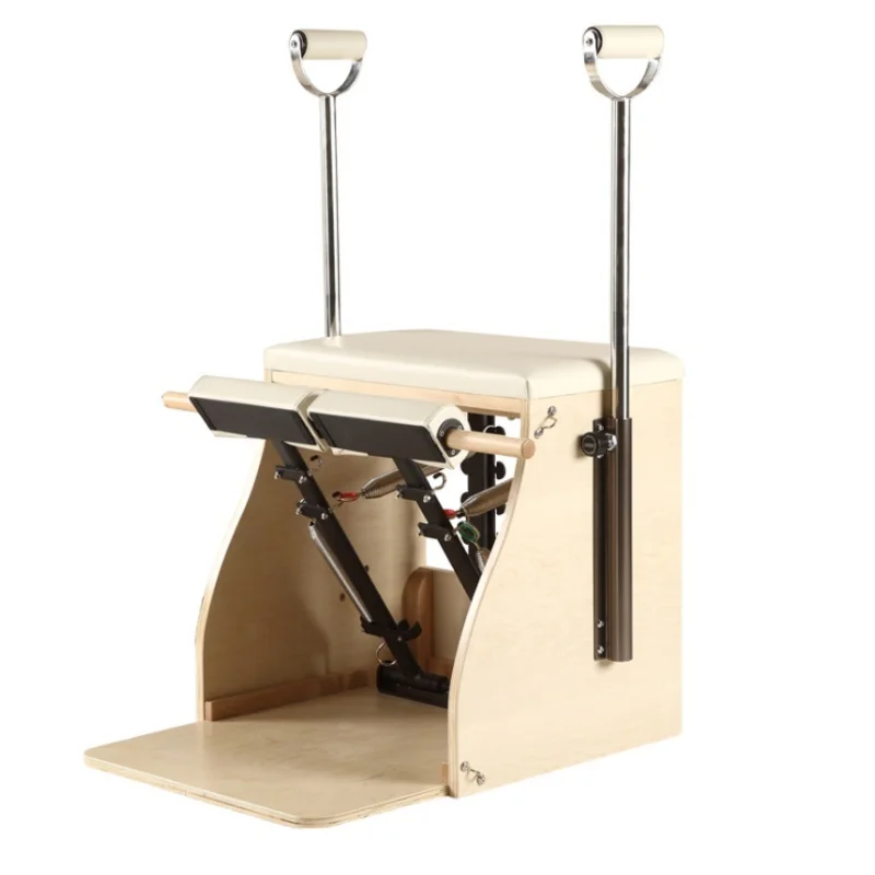 Pilates Exercise Equipment Fitness Reformer Machine Maple Barrel Cadillac Chair Pilates Reformer With Trapeze
