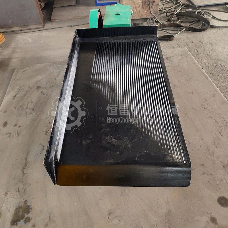 Gold mining washing equipment shaking table machine for gold refinery