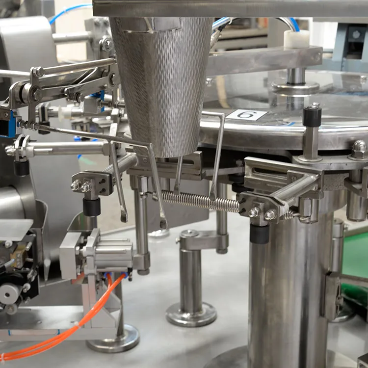 Qualipak Packing Food Pouch Premade Bag Powder Coffee Chocolate Milk Grain Potato Chips Flour Nut Liquid Packaging Machine