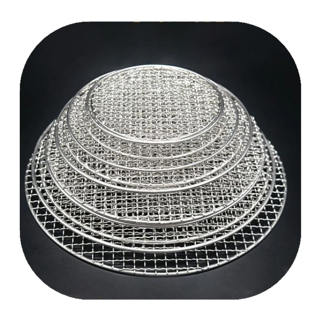hot selling high quality stainless steel round bbq grill wire mesh