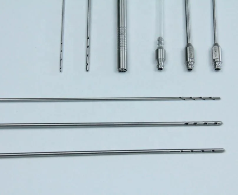 New cannula liposuction instrument Fat transplant cannula lipo cannula