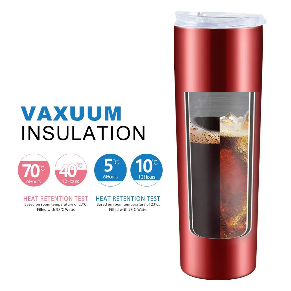 Hot Selling Custom Logo 20oz 30oz Double Wall Stainless Steel Insulated Vacuum Tumbler