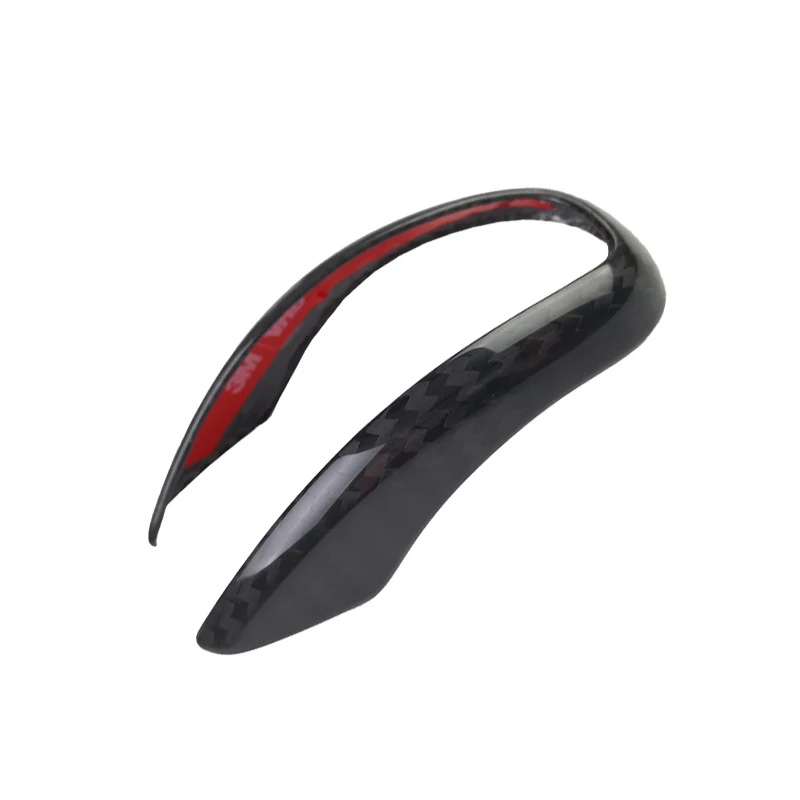 tantan Carbon Fiber Car Interior Accessories Car Modification shift Gear knob Cover For Alfa Romeo Giulia Stelvio Sticker