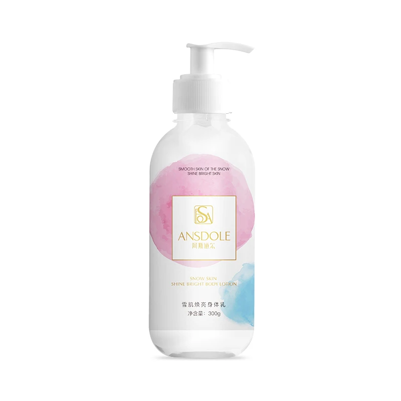 SNOW SKIN SHINE BRIGHT BODY LOTION Herbal lightening brightening  whitening the skin of body