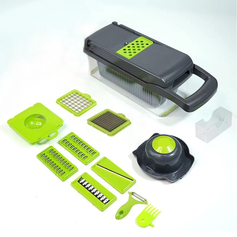 Multi-Functional Kitchen Vegetable Cutter Cross-Border Popular Multi-Purpose Fruit Vegetable Tool Potato Cucumber Slicing