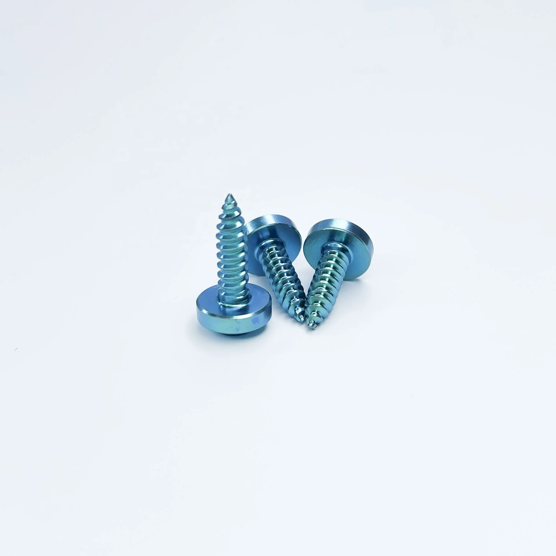Custom Made Nonstandard Anodized Titanium Special Head Torx Flying saucer head Self Tapping Screws For Motorcycle