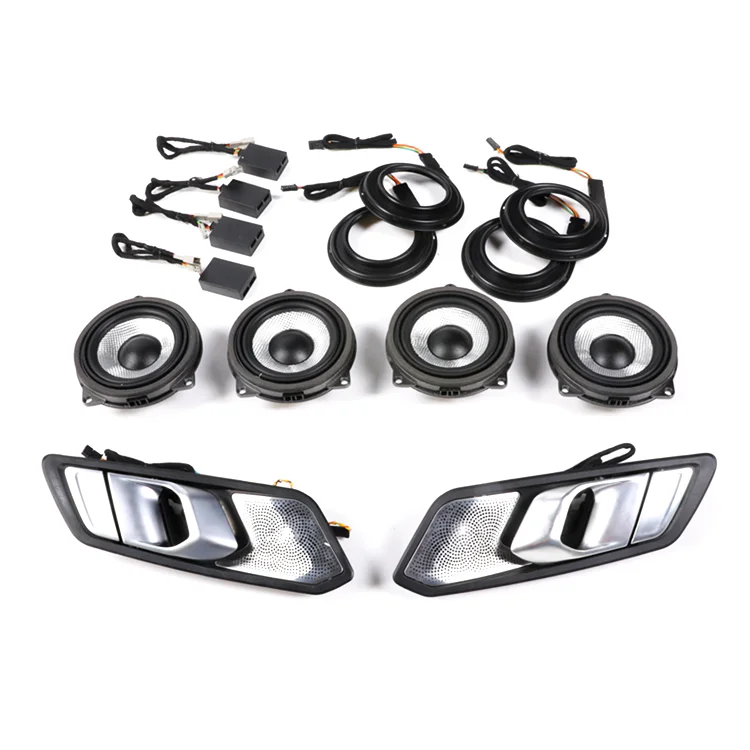 Автомобильная атмосферная лампа, светящаяся накладка, атмосферный свет, модифицированный для BMW 3 серии G20, автомобильный звуковой сигнал для двери