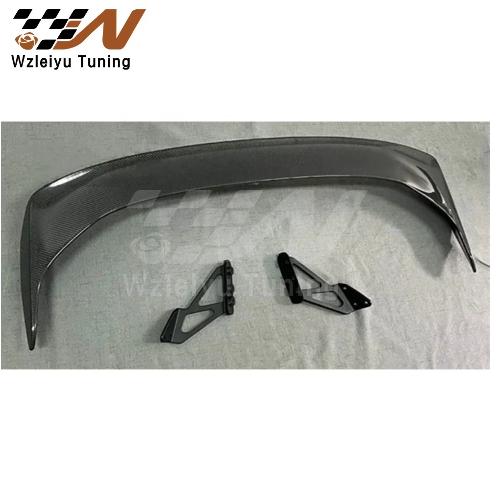 Type R Style Carbon Fiber Rear Trunk Spoiler Wing Fit For Honda Civic 11 FE1 FL1 FL5 2022 Hatchback High Quality Fitment