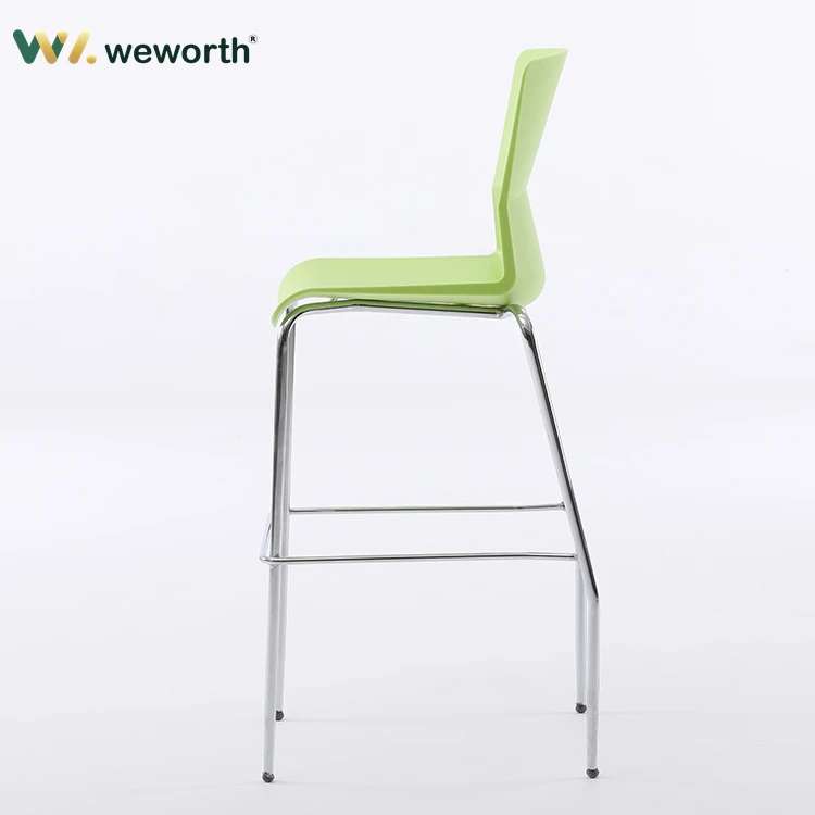  Weworth серебряные кухонные стулья из нержавеющей стали