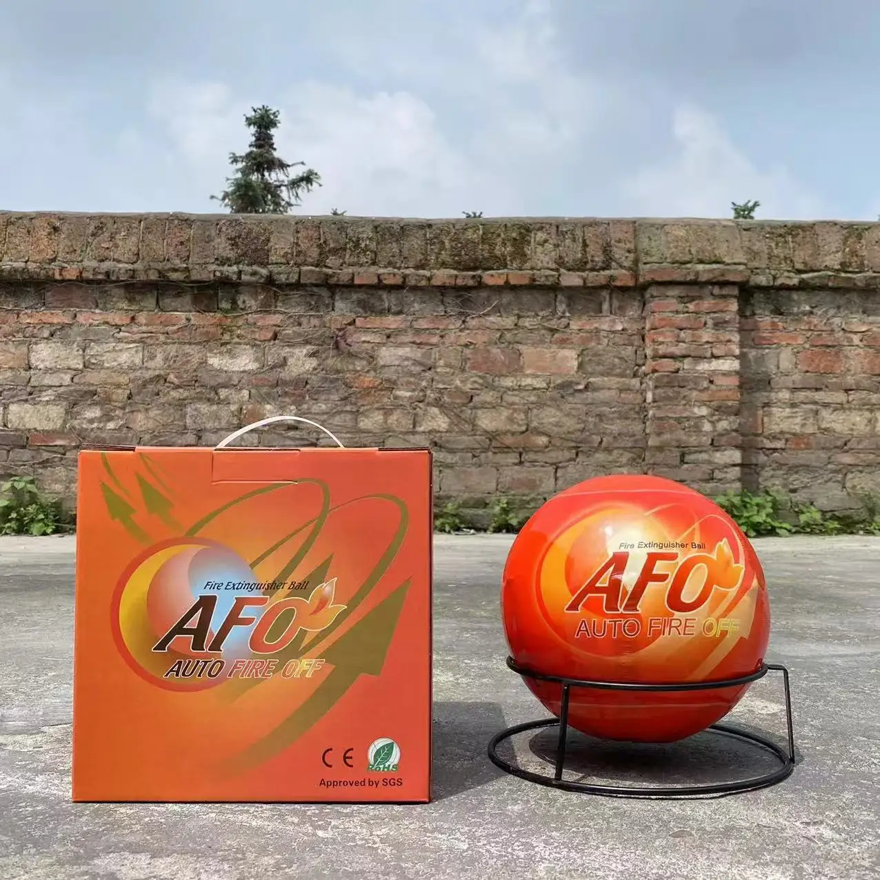 Factory direct selling price for fire ball fire extinguisher, fire extinguisher ball type