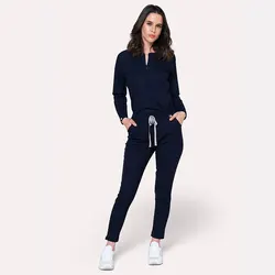Bestex Premium Quality Scrub Uniform Sets Jogger Pant Fashion Long Sleeve Top Price Eco-friendly