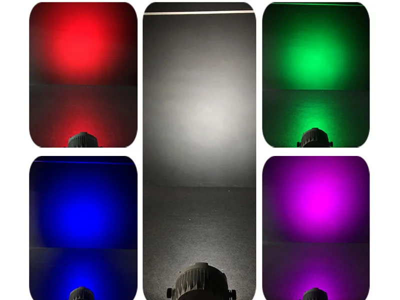 Winlite IP65 waterproof aluminum 18x18w rgbwa-uv led flat par light