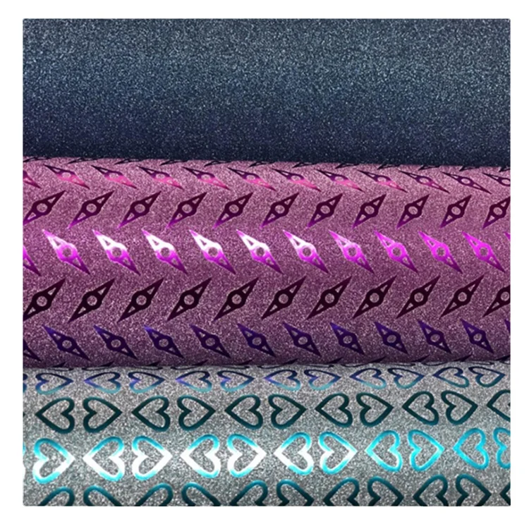 Support Samples Customizable Gift Wrap Decorative Laminate Film Glitter Roll