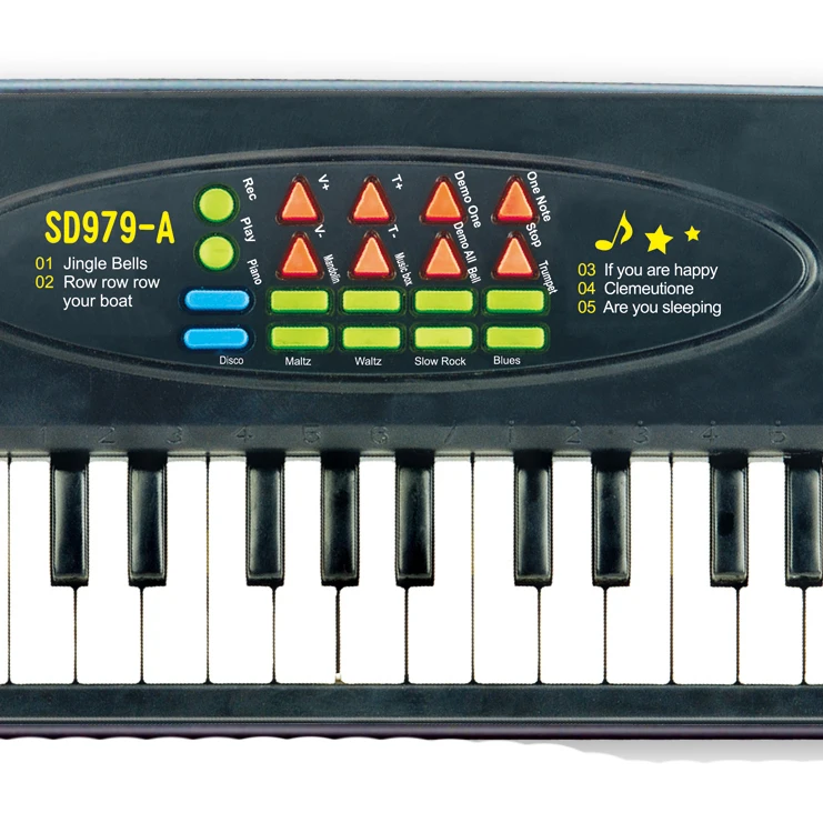 Popular 32 key music synthesizer toy electronic piano kids piano made in chaina