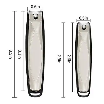
High Quality Nail Clipper For Men & Women - Carbon Steel Fingernail & Toenail Clipper with plastic case 