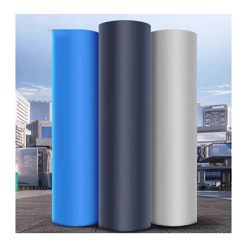 High Polymer Self-Adhesive PET Modified Bitumen 2mm Thick SBS Waterproof Roof Material Flat Roof Roll Rubber-Based 1.5mm