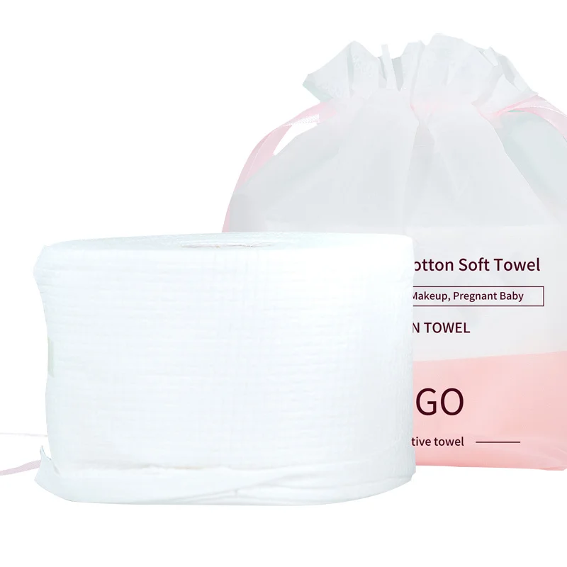 Disposable Hand Face Towel For Beauty Salons Spa Barber Hotel Home Roll Cotton Towel Cleaning Cloth