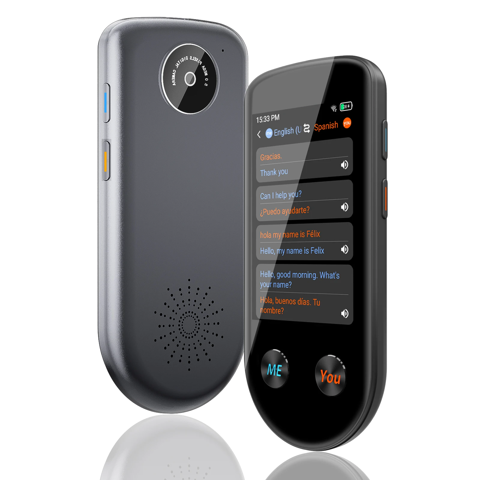 V600S Android language translator multi-language photo text recording Offline translation translator