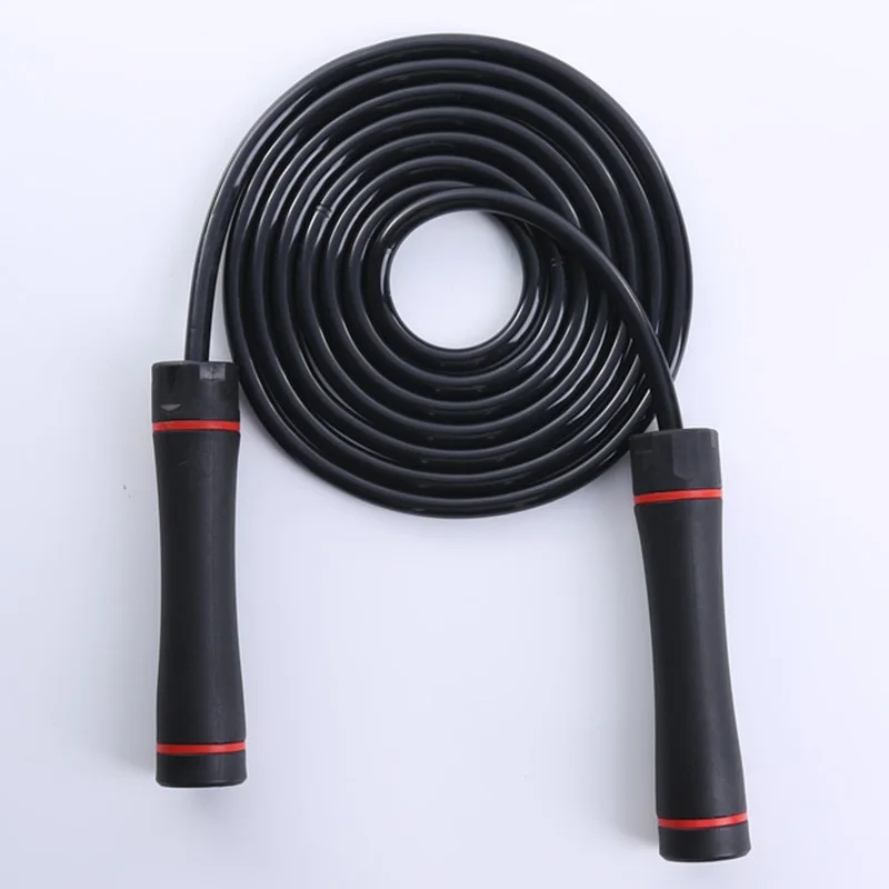 New design fitness custom 10MM weighted skipping speed bearing jump rope with private logo