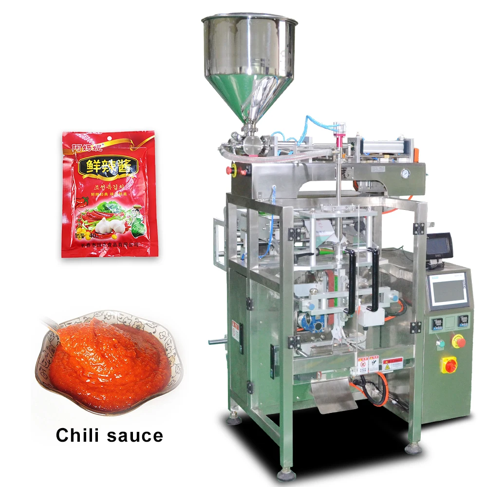 Oyster Sauce Curry Paste Viscous Liquid Automatic Multi-function Packaging Machine
