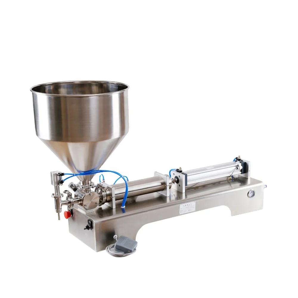 304 stainless steel food usage cooking oil/peanut butter/sauce filling machine