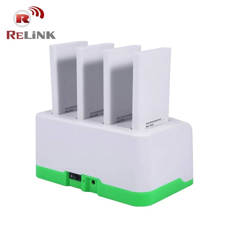 Smart Phone Rent External Battery Pack Sharing Mobile Charger Kiosk Power Bank Charging Station