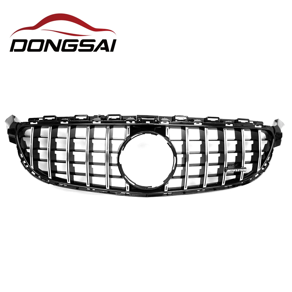 Silver New grille C-Class fit for merced benz c front grill w205