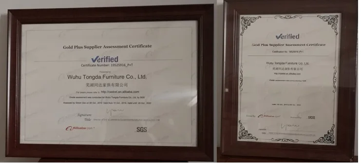 TD--E04 Cheap good quality wood funeral coffin for the dead