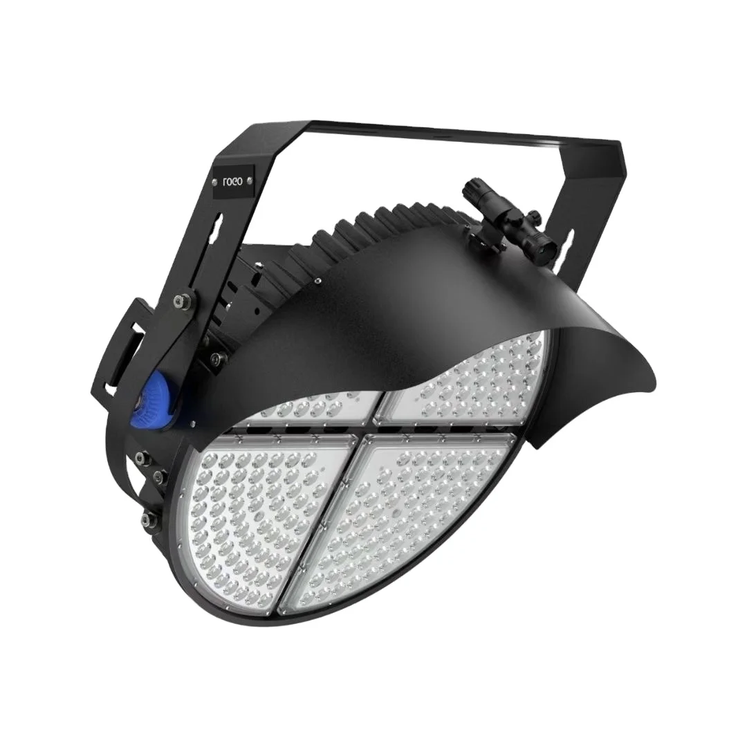 Светильник светодиодный с высокой мачтой, освещение для спортивных стадионов, 500 Вт, 800 Вт, 1000 Вт, 1500 Вт, прожектор