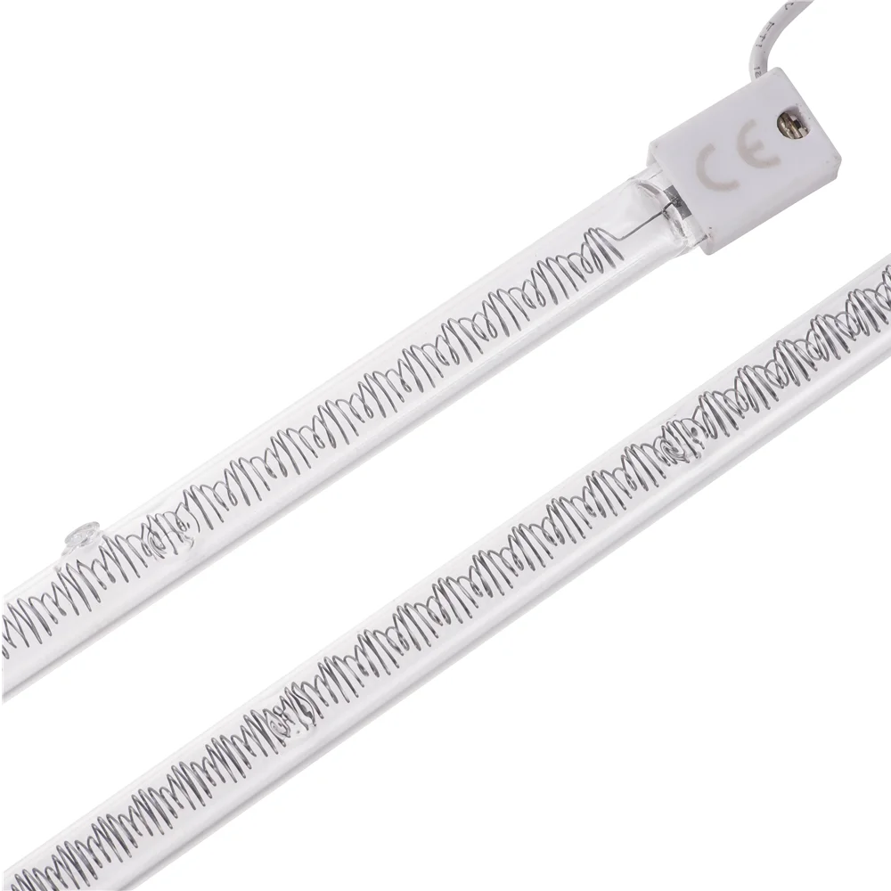 
 Инфракрасная кварцевая трубчатая лампа нагревателя для растений  