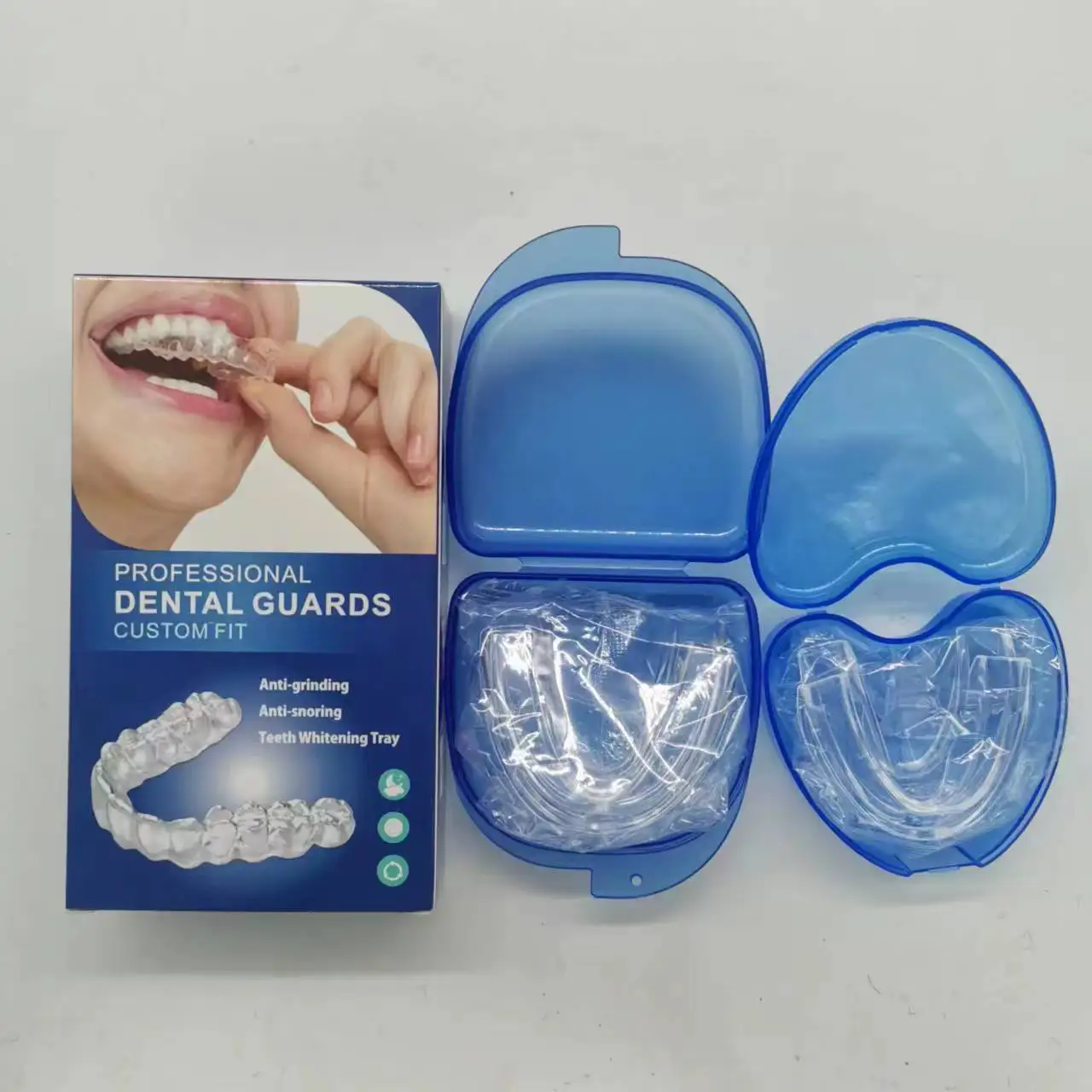 teeth whitening tray food grade EVA thermoforming teeth grinding, anti-snore mouth guards