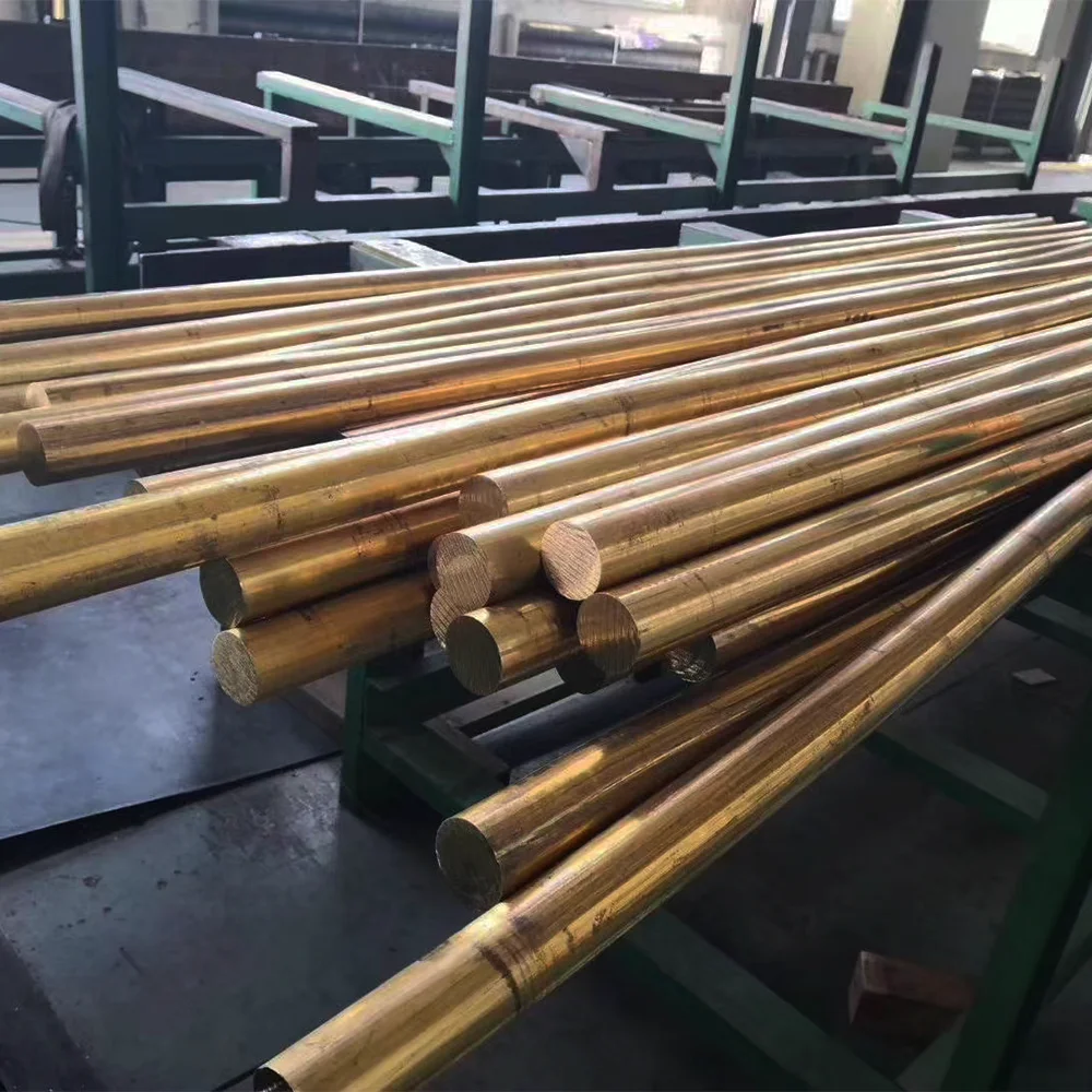 Hot Selling Import and Export Copper Rods Hollow Brass  Bar Construction Manufacturer