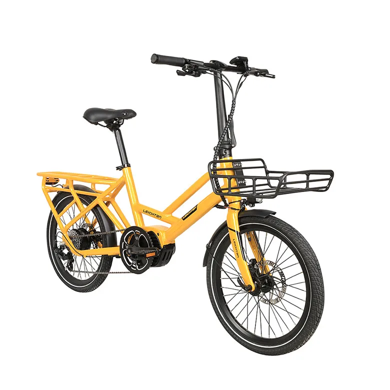 2021 Fast Food Pizza Delivery e Electric Cargo Bicycle Sales rear driver 250w/36v/9.6ah Electric Delivery Bike