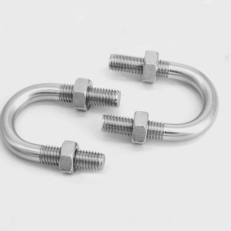 U Стиль Винты 304 из нержавеющей стали u-образный на кронштейне со скобой винтовой u болт и