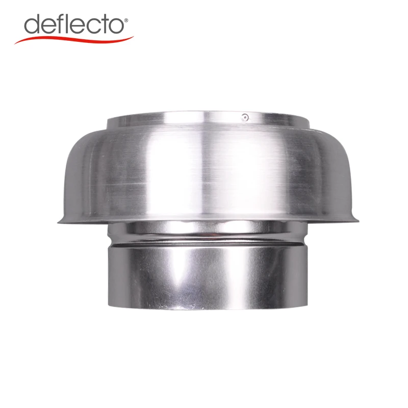 Customized 4/5/6/8 Inch Metal Aluminum Vent Hood Roof Mushroom Cowl Bird Proof Top Round Gas Vent Round Exhaust Top