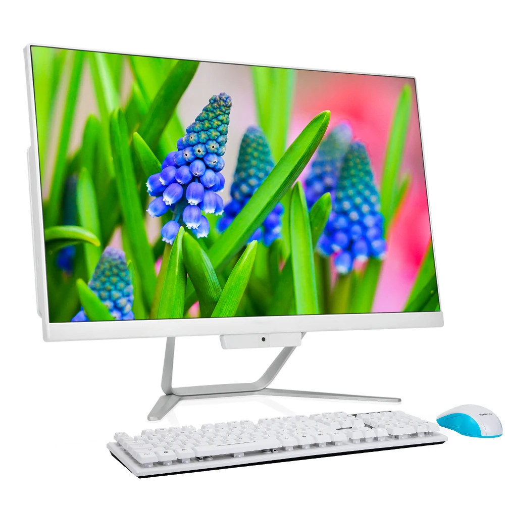 New i5 10400 16G RAM 512G SSD Desktop 23.8 Inch Gamer Camera Microphone BT 4.0 Aio Led Ips All-In-One Pc All In One Computer