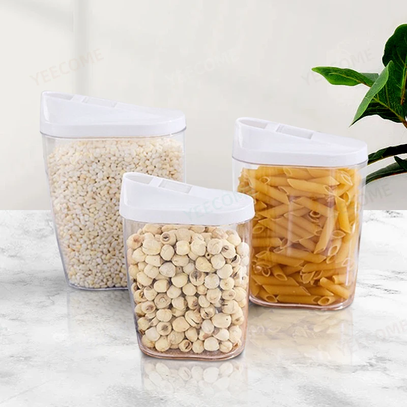 Wholesale Five PCS Sugar Box Transparent Candy Box with Cover Fashion Style Canisters