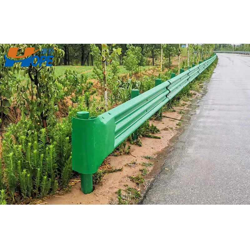 W Beam Guardrail Roadside Guardrails Barriers Metal Barriers For Highway Fence Beam